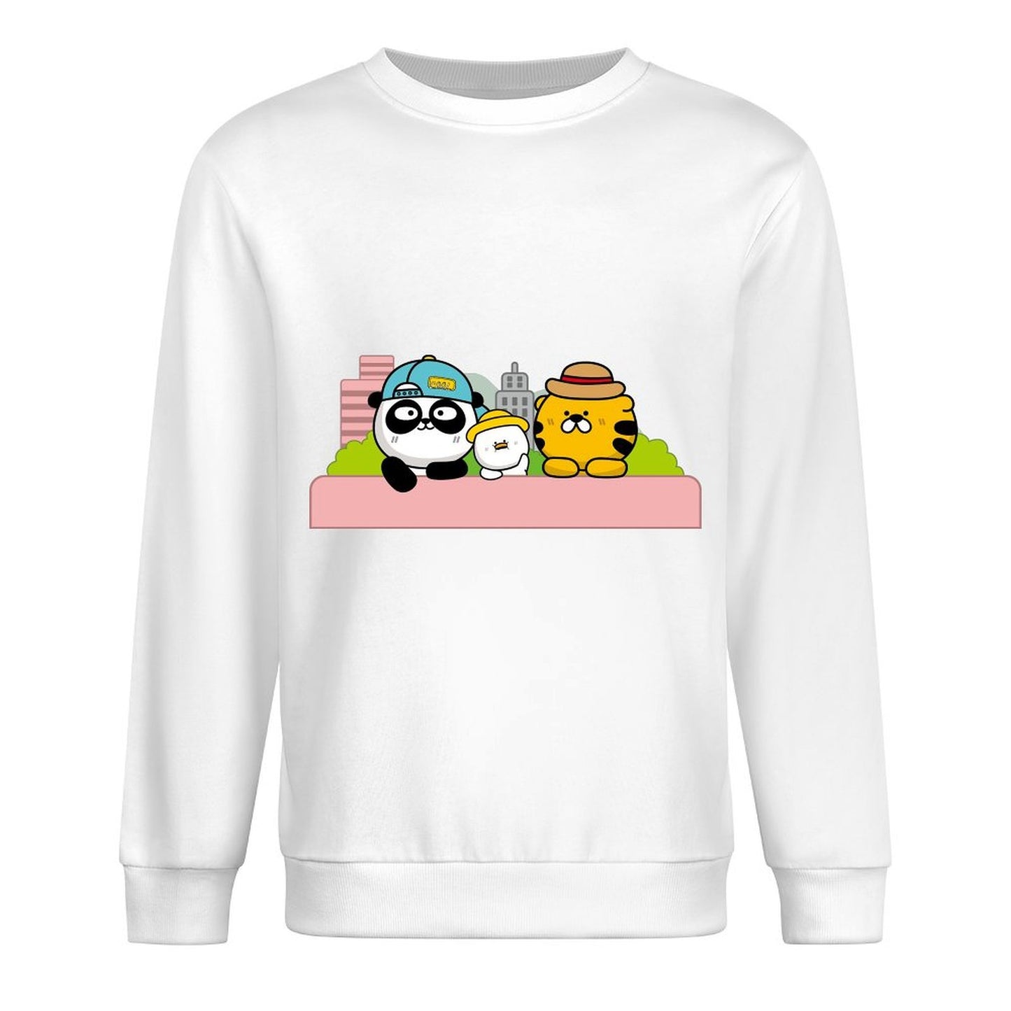 IPBR 250g Crew Neck Long Sleeve Sweatshirt Front GraphicCrew Neck Long Sleeve Sweatshirt4003860
