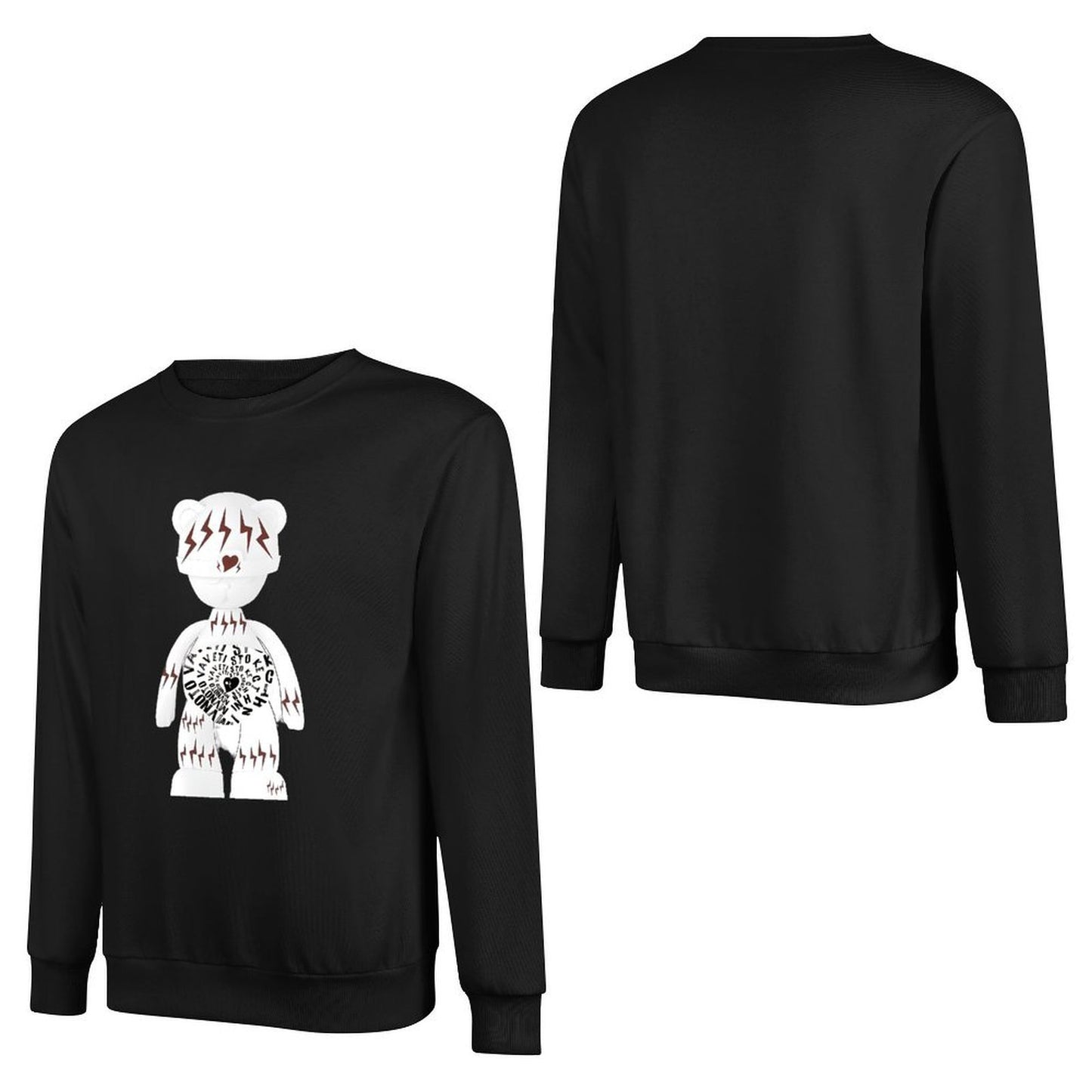 IPIB 250g Crew Neck Long Sleeve Sweatshirt Front GraphicCrew Neck Long Sleeve Sweatshirt6000137-4