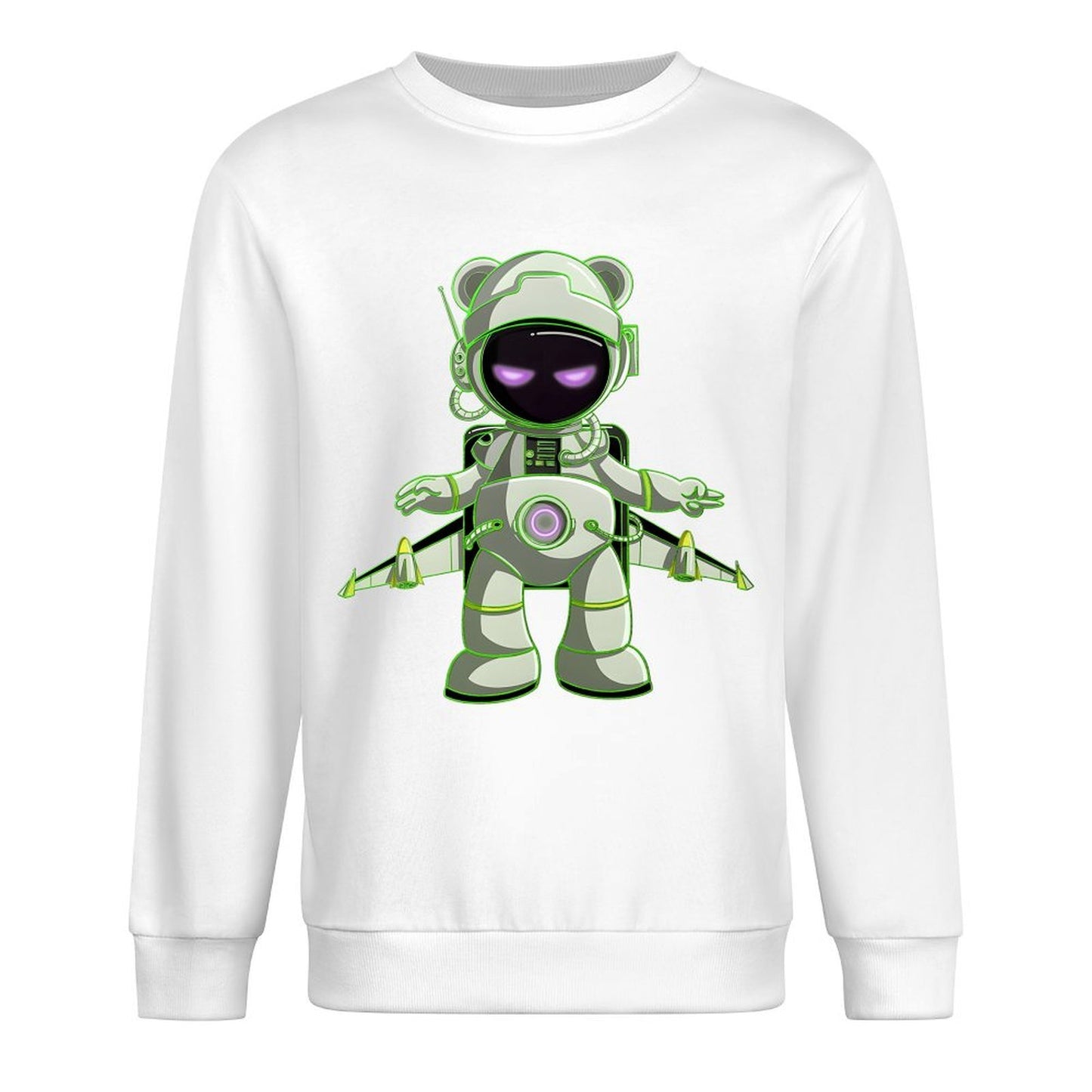 IPIB 250g Crew Neck Long Sleeve Sweatshirt Front GraphicCrew Neck Long Sleeve Sweatshirt6000064-5