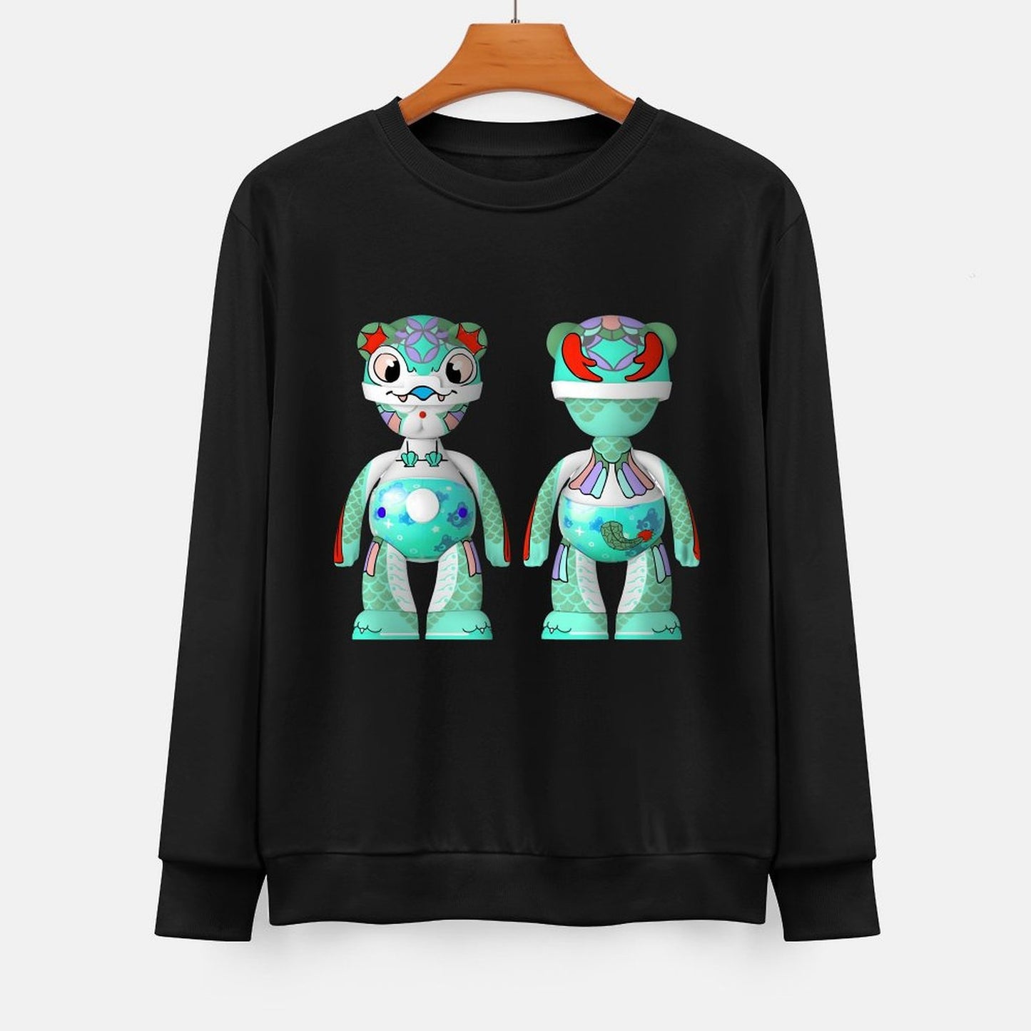 IPIB 250g Crew Neck Long Sleeve Sweatshirt Front GraphicCrew Neck Long Sleeve Sweatshirt6000077-6