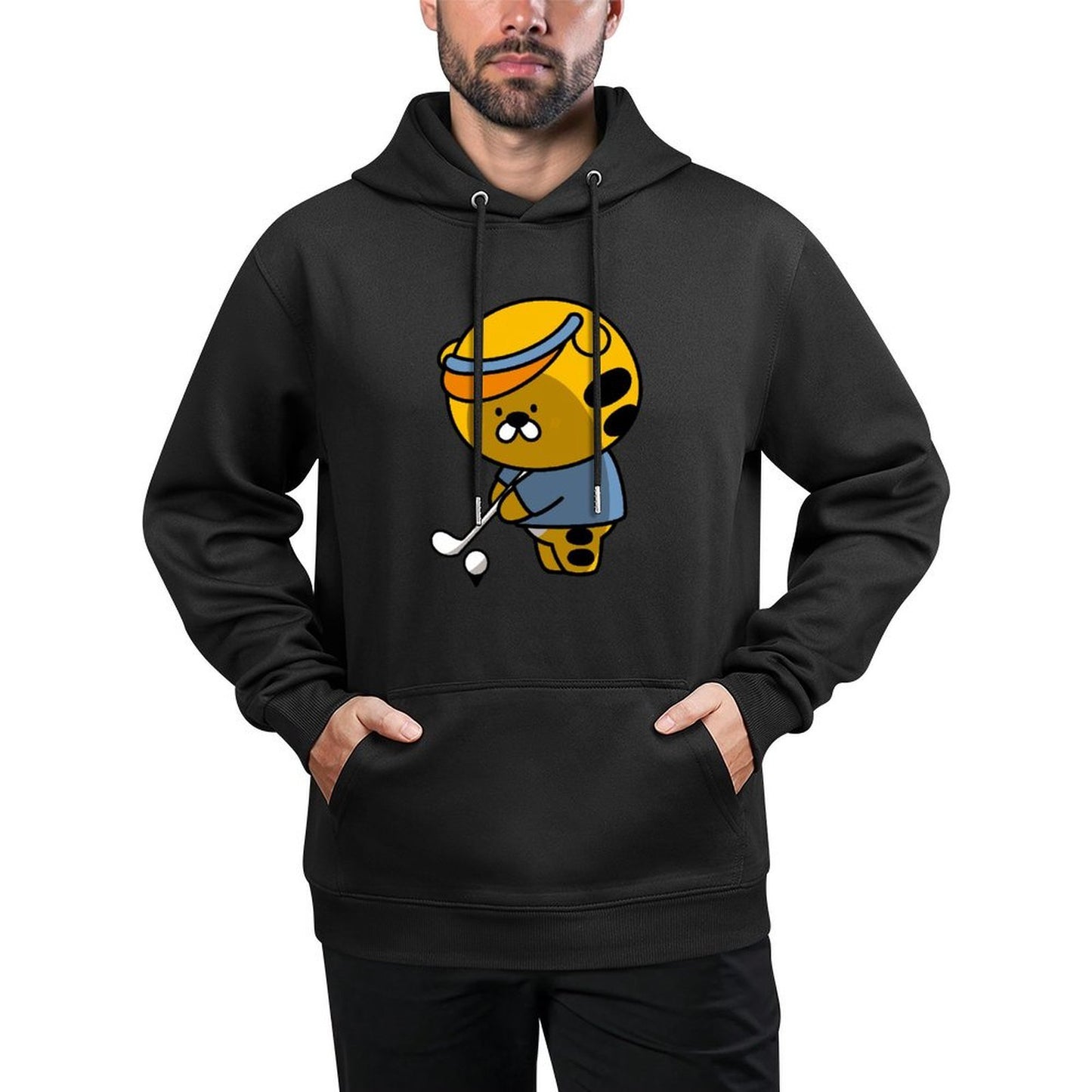 IPBR 250g Hooded Pocket Sweatshirt Front GraphicMen's Hooded  Sweatshirt4000289
