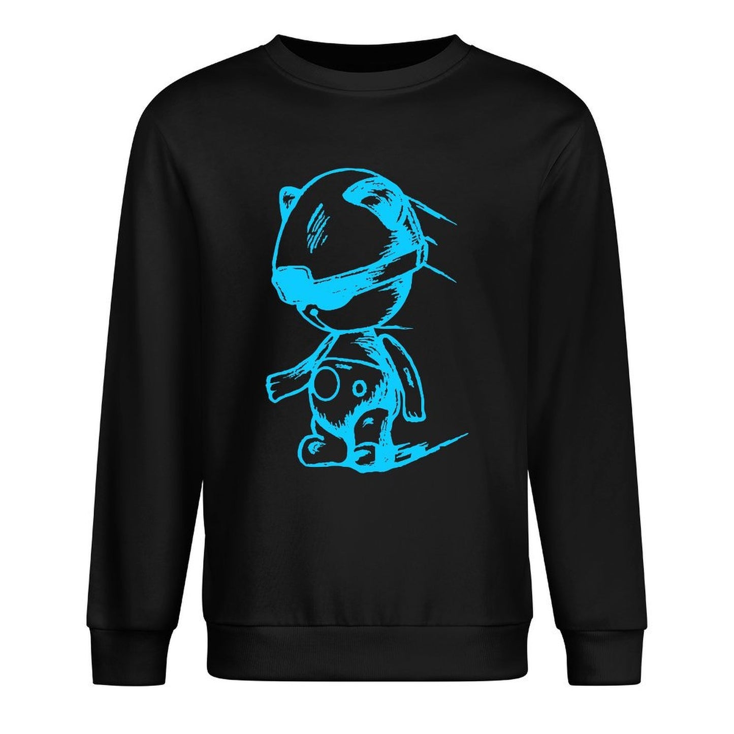 IPIB 250g Crew Neck Long Sleeve Sweatshirt Front GraphicCrew Neck Long Sleeve Sweatshirt6000053-3