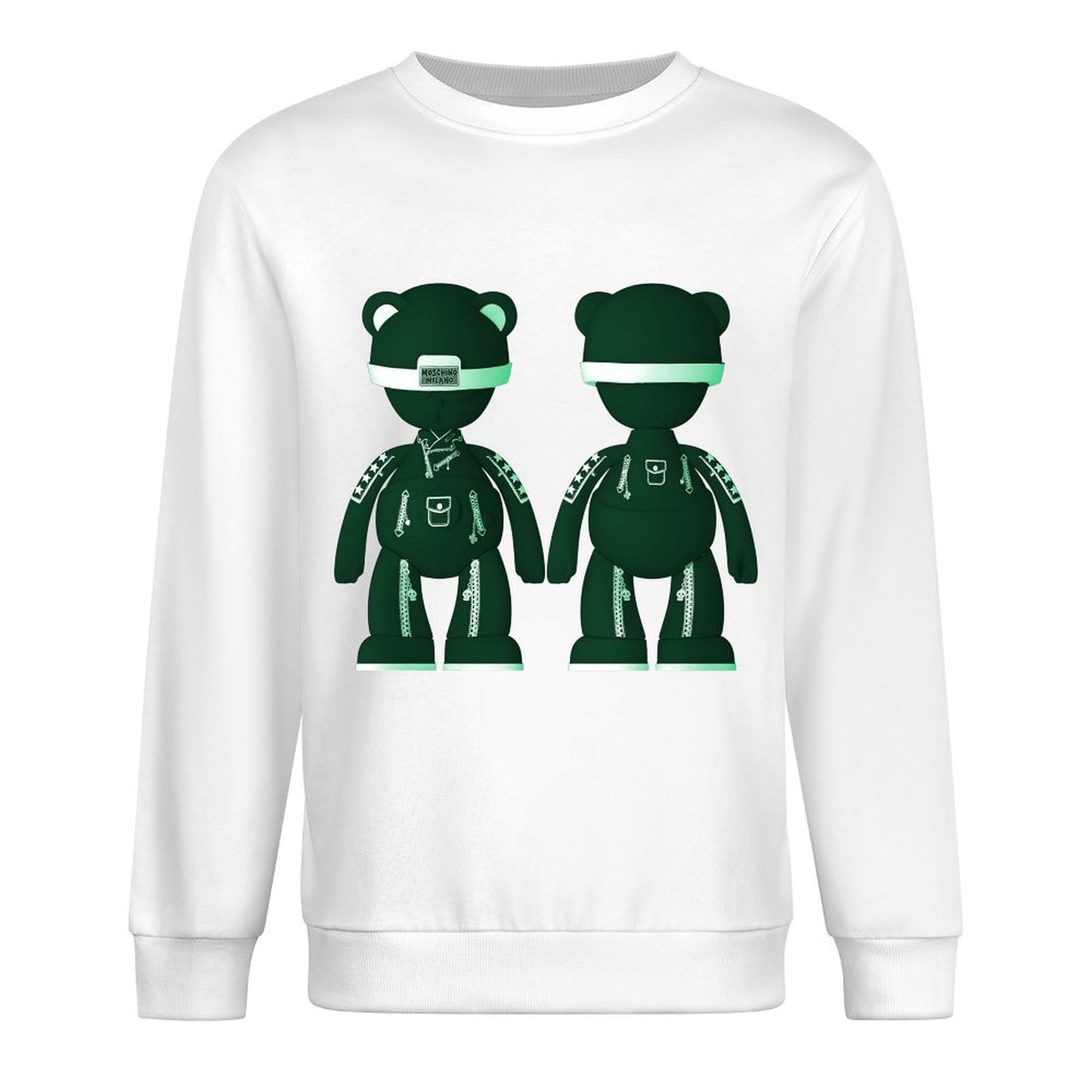 IPIB 250g Crew Neck Long Sleeve Sweatshirt Front GraphicCrew Neck Long Sleeve Sweatshirt6000093-6