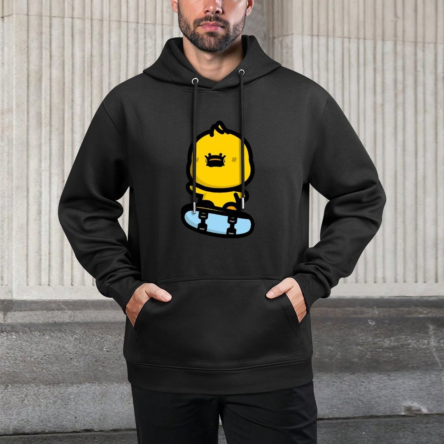 IPBR 250g Hooded Pocket Sweatshirt Front GraphicMen's Hooded  Sweatshirt4001043