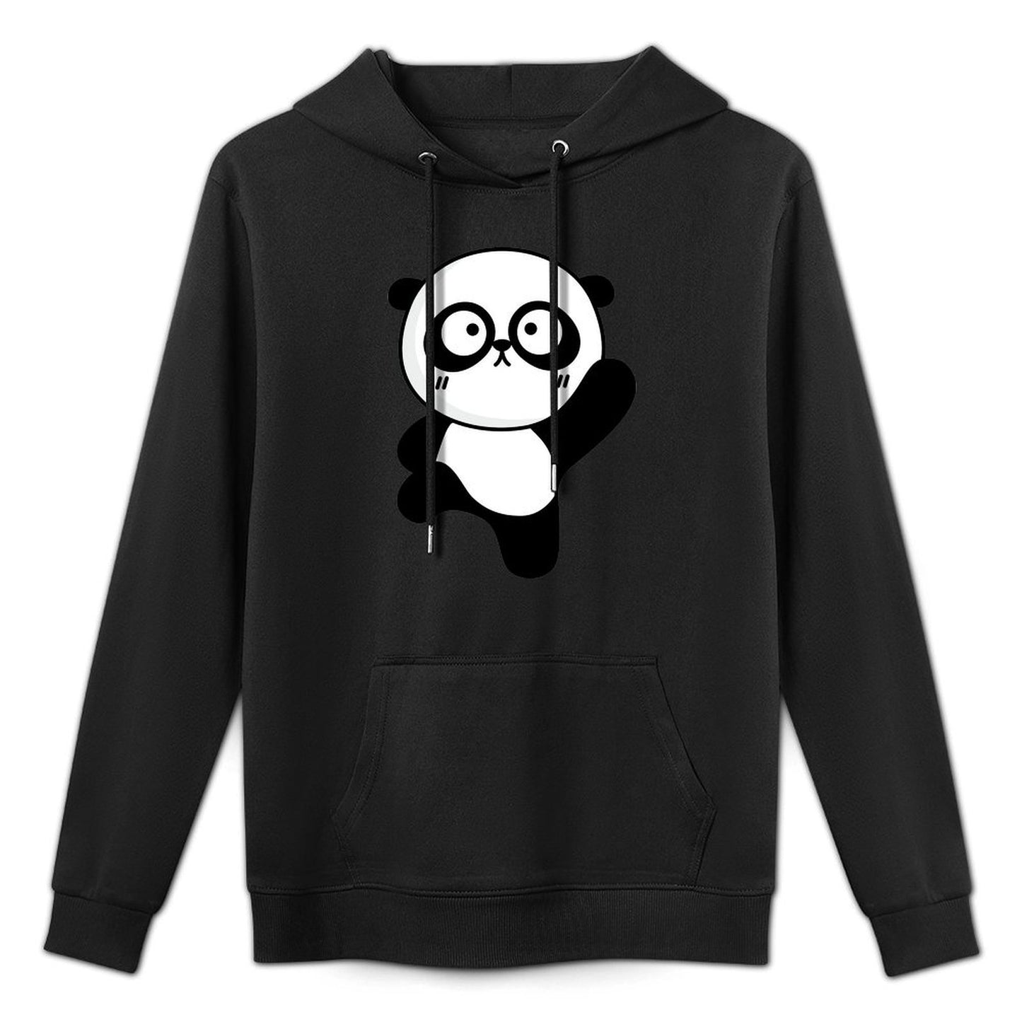 Easy-Care Refined Front Graphic Hoodies