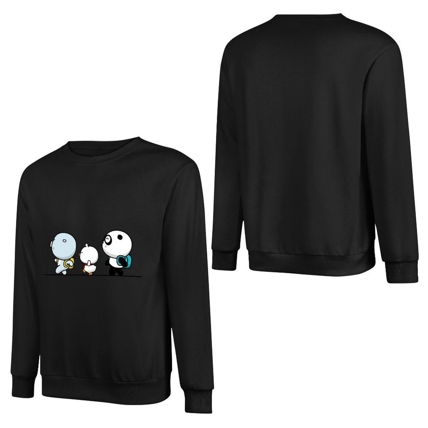 IPBR 250g Crew Neck Long Sleeve Sweatshirt Front GraphicCrew Neck Long Sleeve Sweatshirt4001302