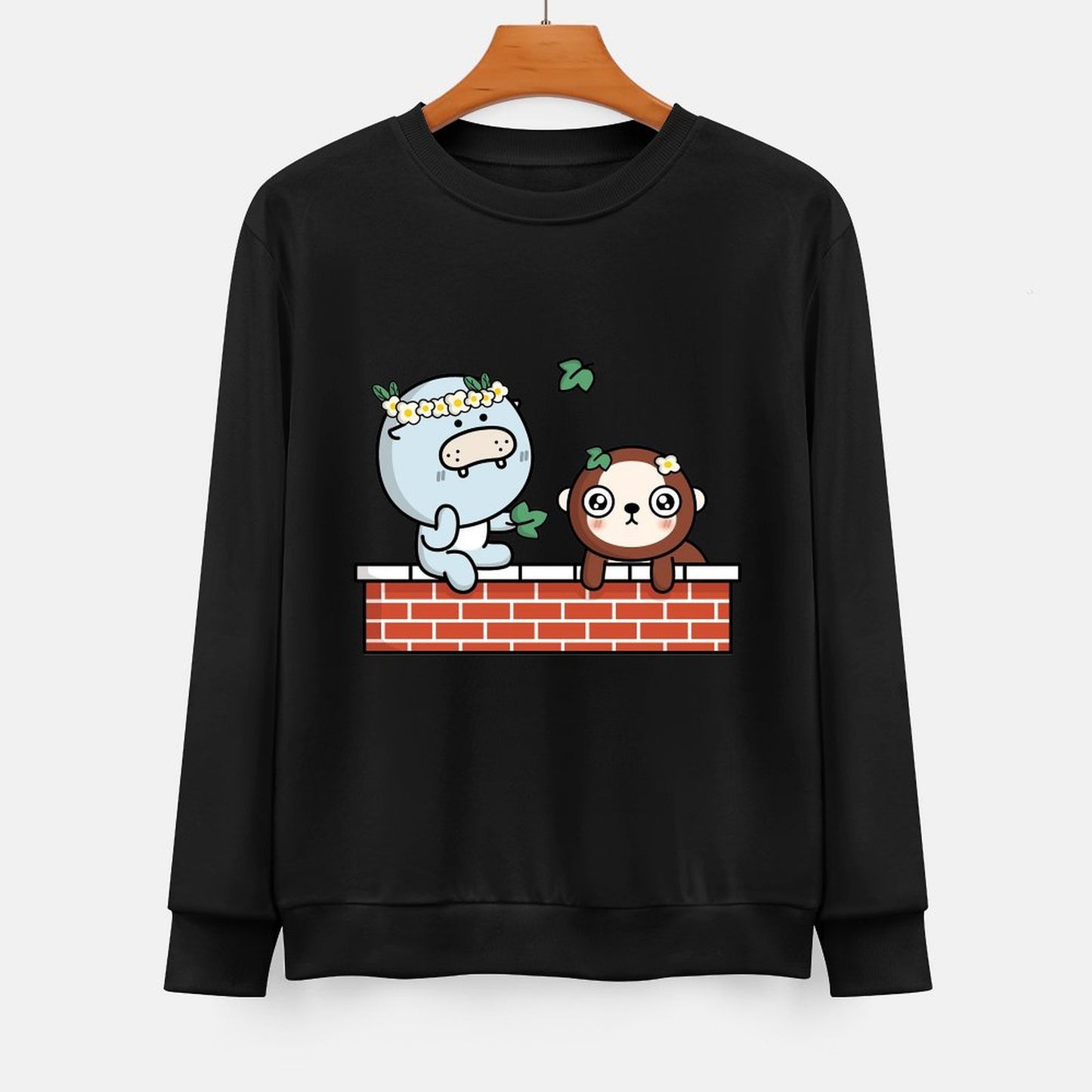 IPBR 250g Crew Neck Long Sleeve Sweatshirt Front GraphicCrew Neck Long Sleeve Sweatshirt4000883