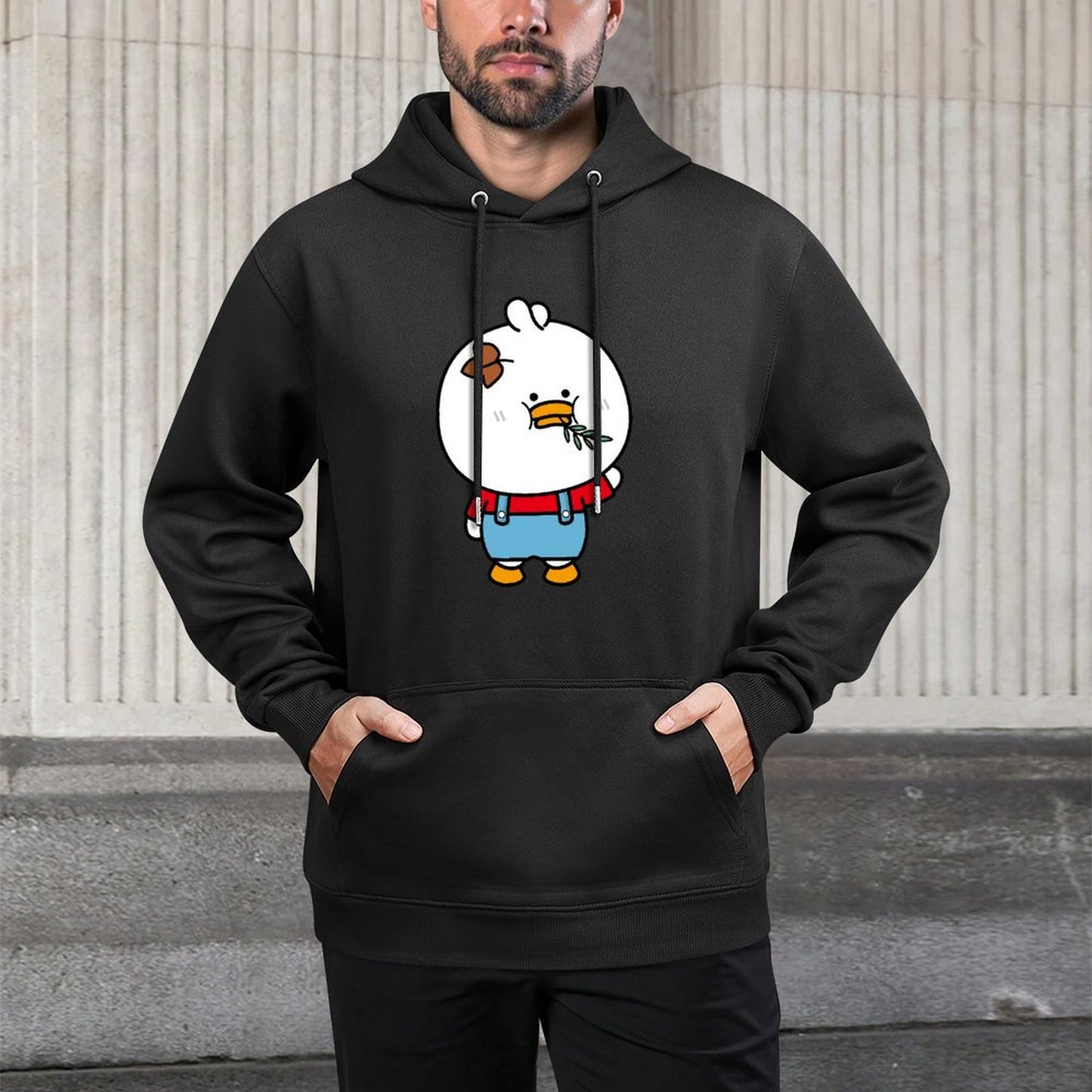 IPBR 250g Hooded Pocket Sweatshirt Front GraphicMen's Hooded  Sweatshirt4000827