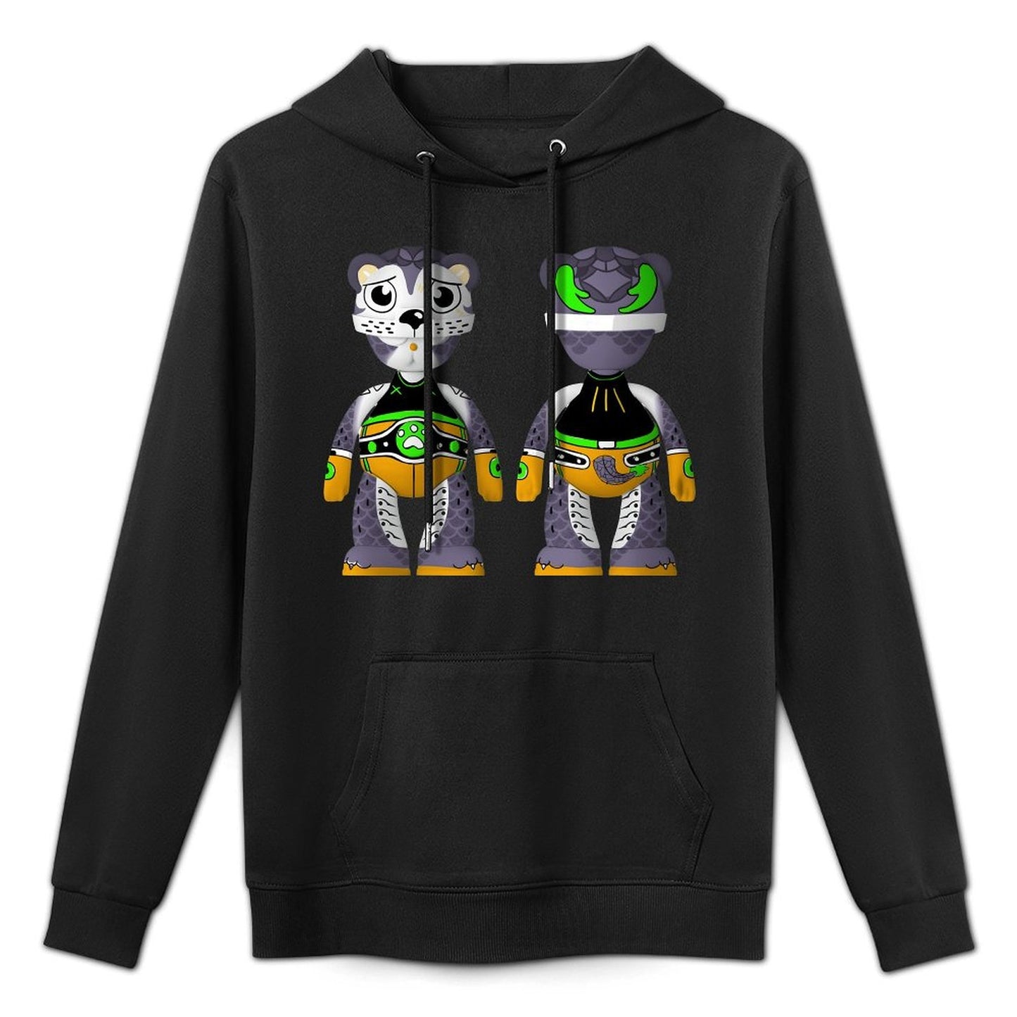 IPIB 250g Hooded Pocket Sweatshirt Front GraphicMen's Hooded  Sweatshirt6000145-1