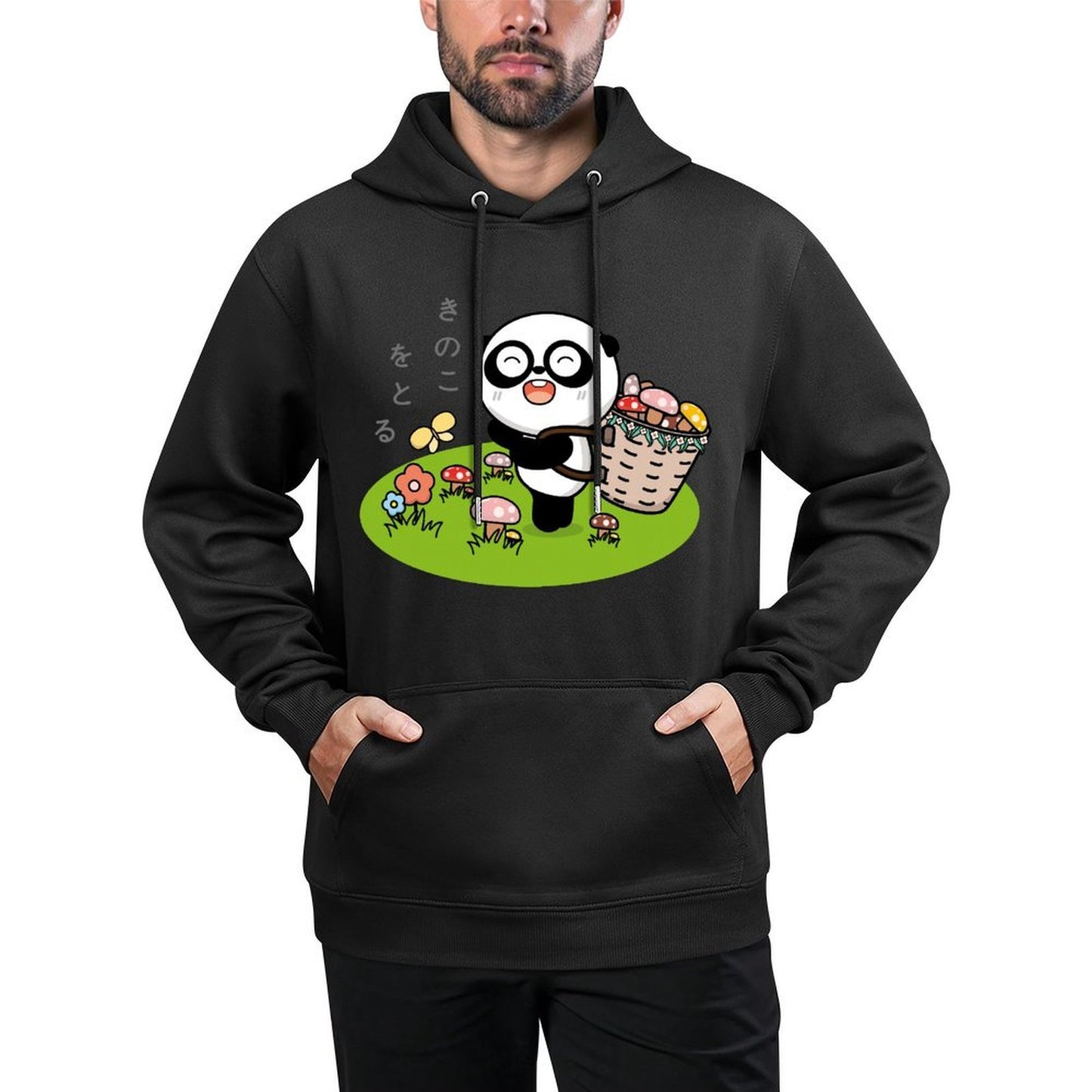 IPBR 250g Hooded Pocket Sweatshirt Front GraphicMen's Hooded  Sweatshirt4001542