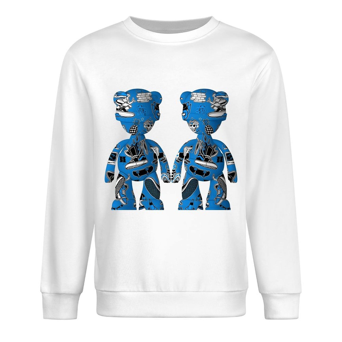 IPIB 250g Crew Neck Long Sleeve Sweatshirt Front GraphicCrew Neck Long Sleeve Sweatshirt6000084-2