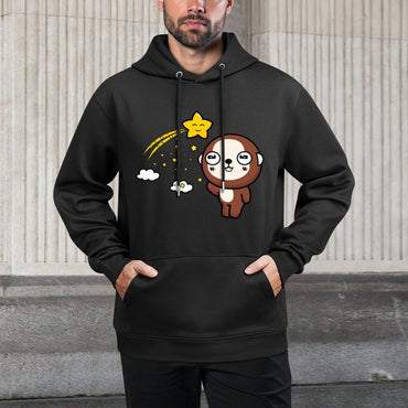 IPBR 250g Hooded Pocket Sweatshirt Front GraphicMen's Hooded  Sweatshirt4001383