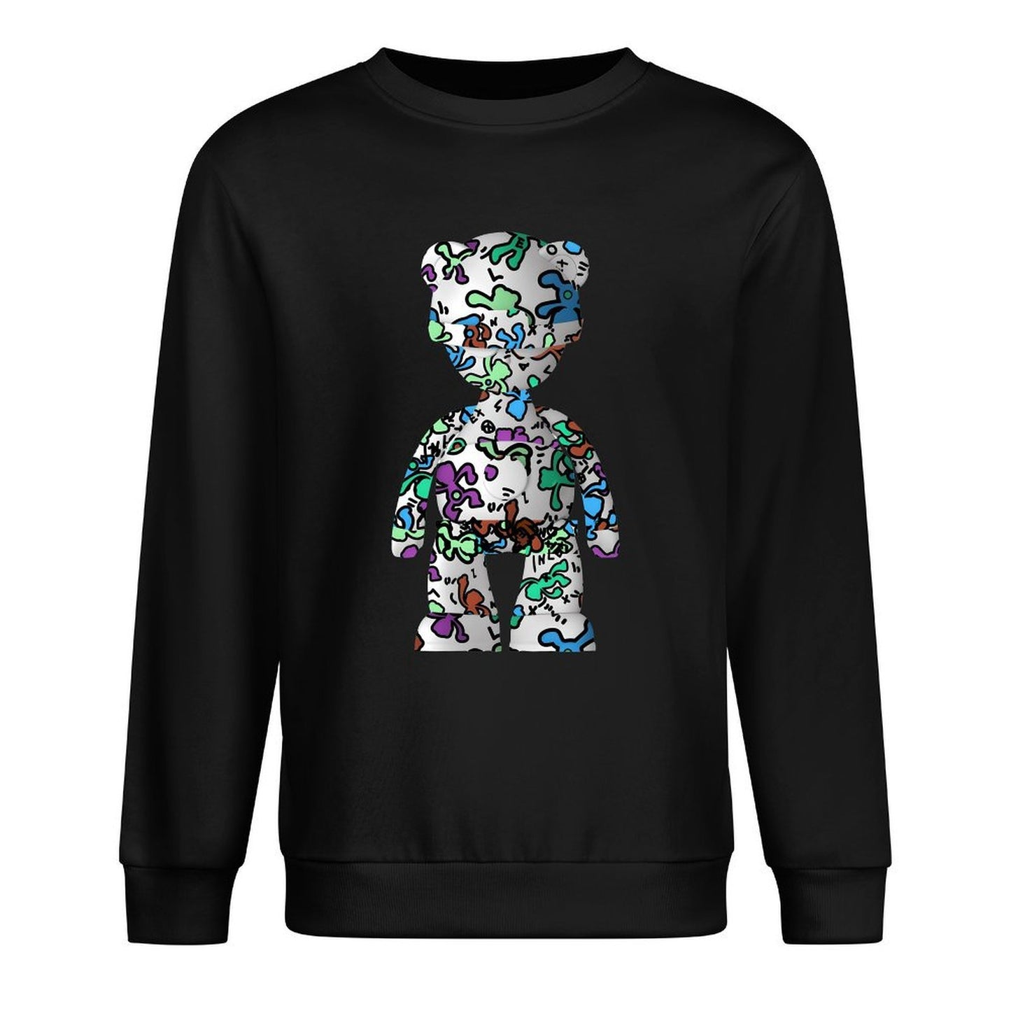 Long Sleeve With Front PatternHigh-Quality Batch-Printed