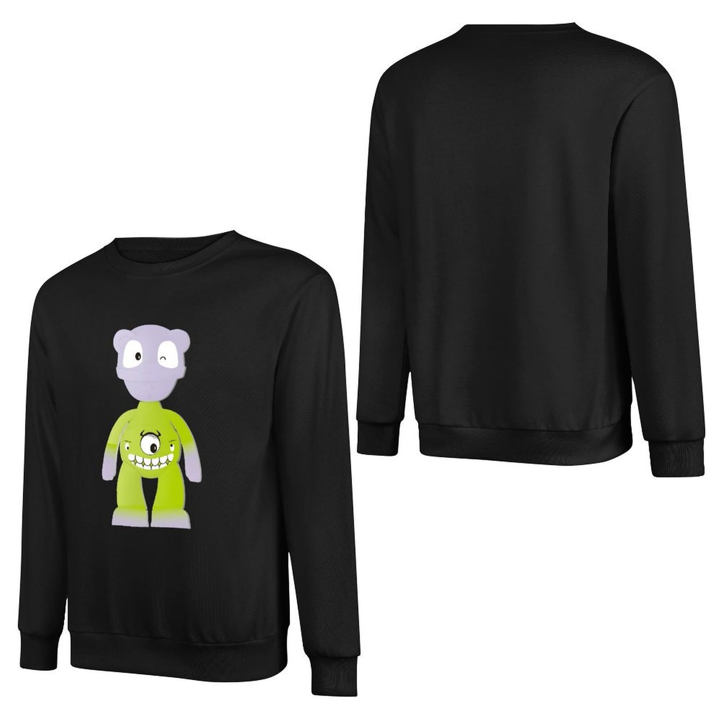 IPIB 250g Crew Neck Long Sleeve Sweatshirt Front GraphicCrew Neck Long Sleeve Sweatshirt6000142-6