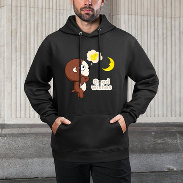 IPBR 250g Hooded Pocket Sweatshirt Front GraphicMen's Hooded  Sweatshirt4000763