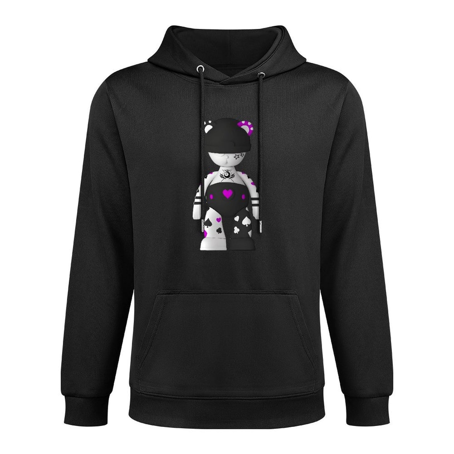 IPIB 250g Hooded Pocket Sweatshirt Front GraphicMen's Hooded  Sweatshirt6000108-4
