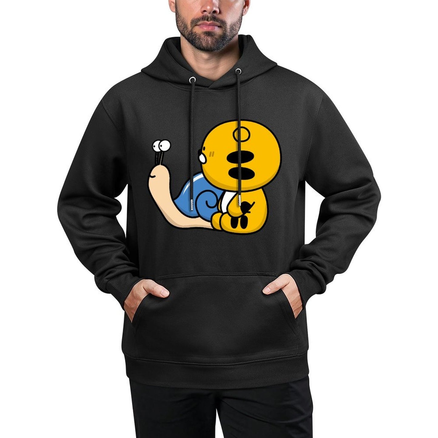 IPBR 250g Hooded Pocket Sweatshirt Front GraphicMen's Hooded  Sweatshirt4000008
