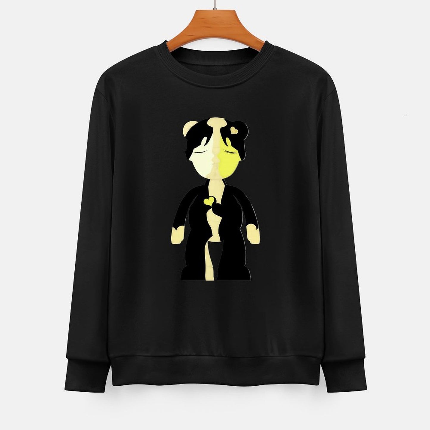 IPIB 250g Crew Neck Long Sleeve Sweatshirt Front GraphicCrew Neck Long Sleeve Sweatshirt6000087-2