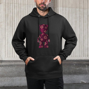 IPIB 250g Hooded Pocket Sweatshirt Front GraphicMen's Hooded  Sweatshirt6000104-2
