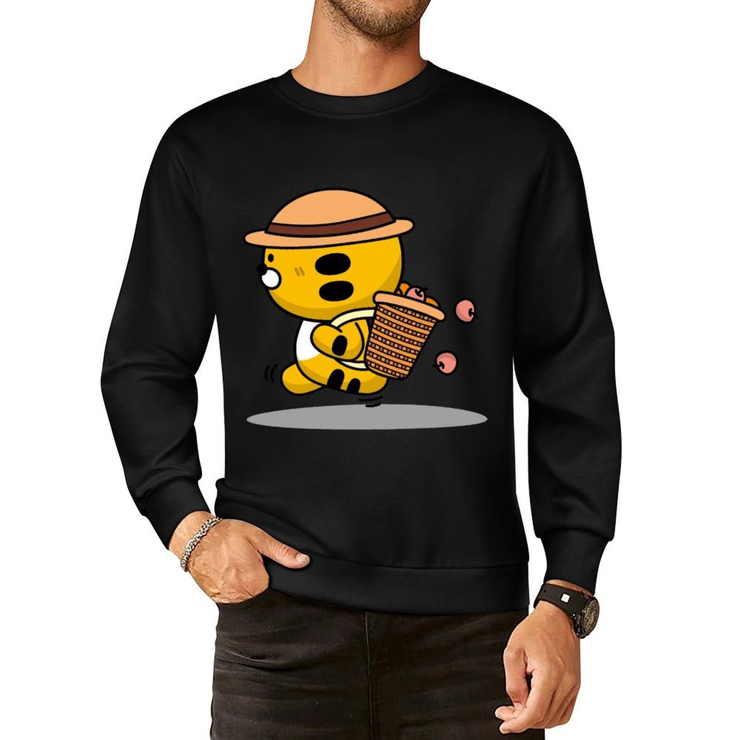 IPBR 250g Crew Neck Long Sleeve Sweatshirt Front GraphicCrew Neck Long Sleeve Sweatshirt4000020