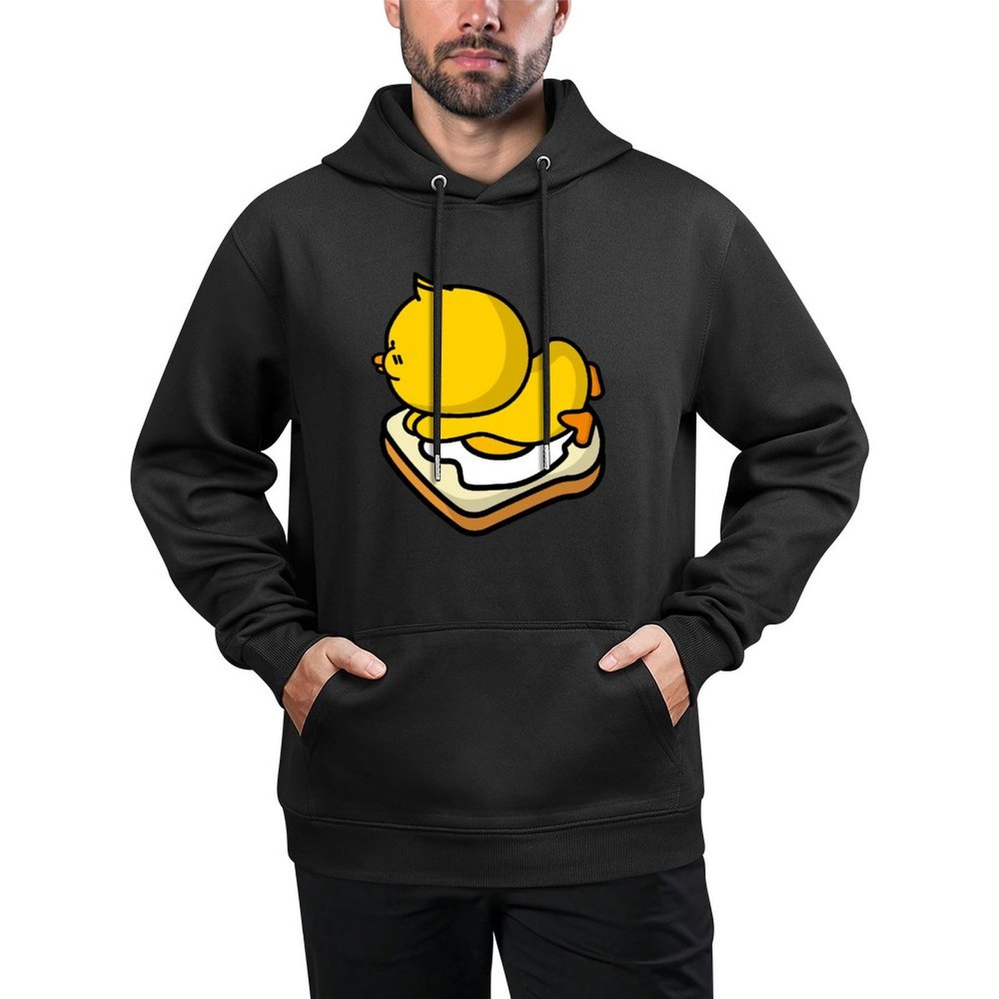 IPBR 250g Hooded Pocket Sweatshirt Front GraphicMen's Hooded  Sweatshirt4001078