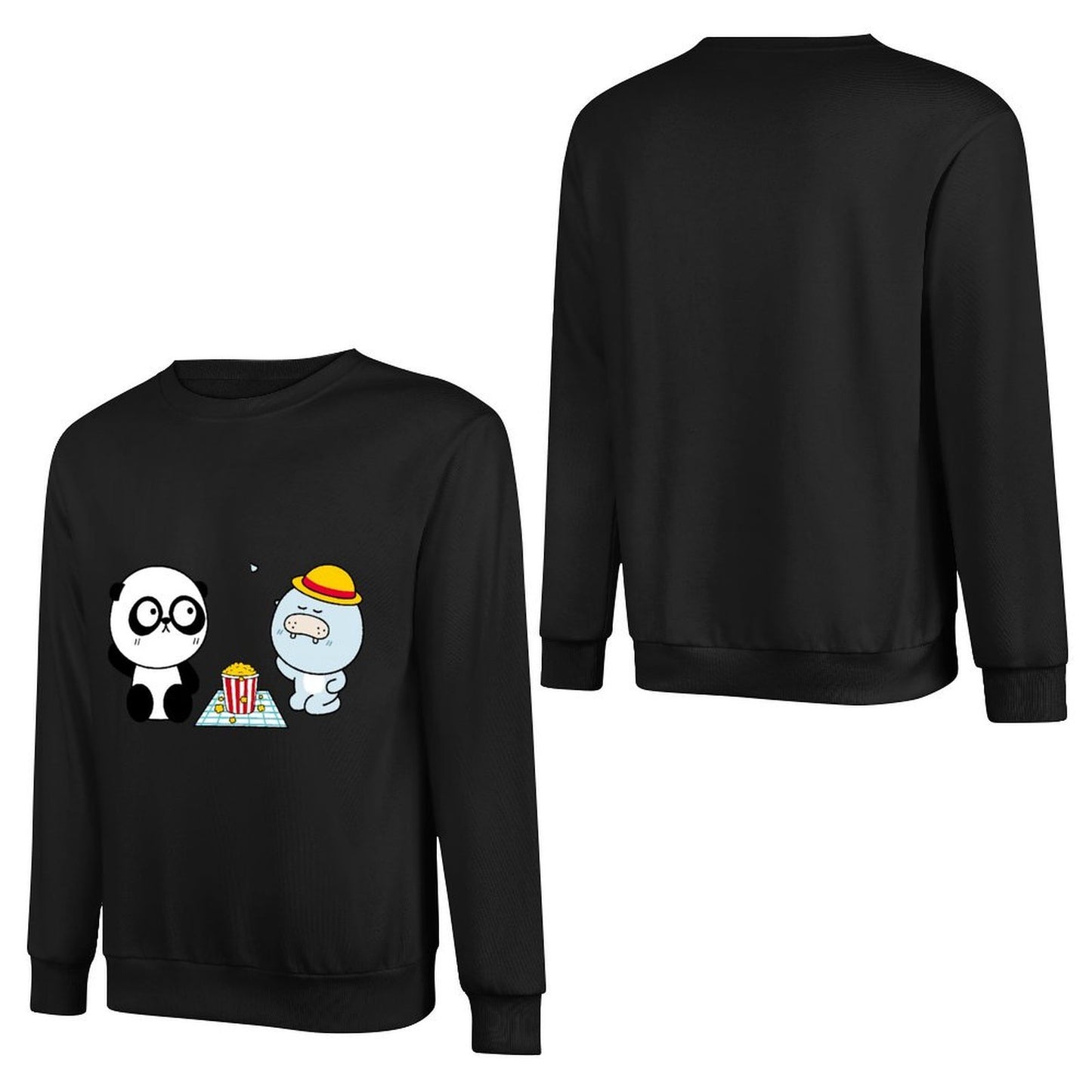 IPBR 250g Crew Neck Long Sleeve Sweatshirt Front GraphicCrew Neck Long Sleeve Sweatshirt4000800