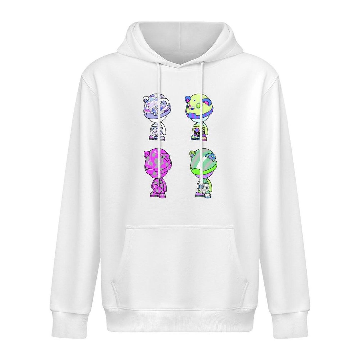 Hoodie Front PatternComfortSeries Crew Neck