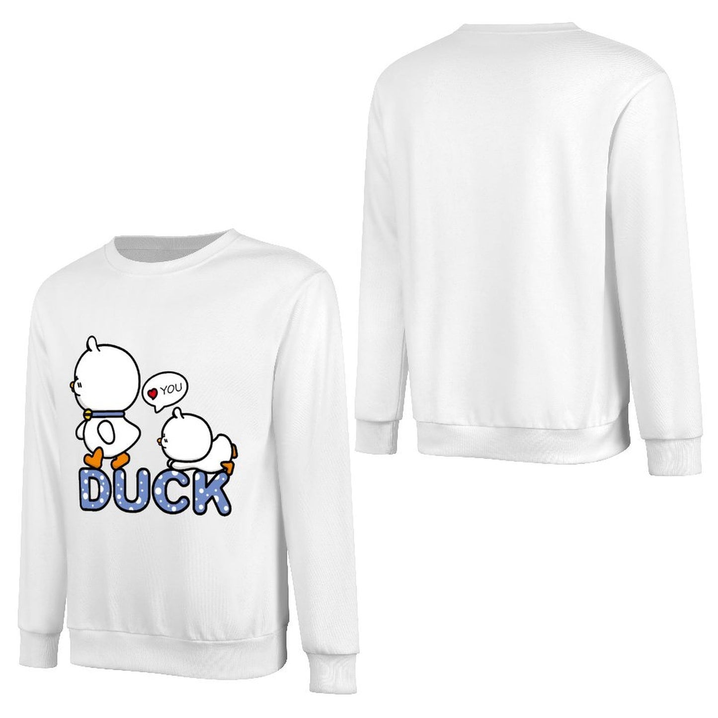 Front Patterned Long Sleeve TopStreet Design-Your-Own