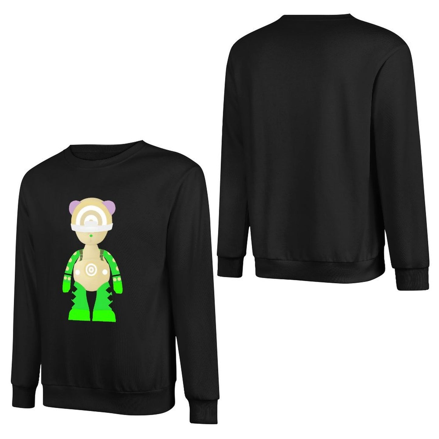 IPIB 250g Crew Neck Long Sleeve Sweatshirt Front GraphicCrew Neck Long Sleeve Sweatshirt6000134-3