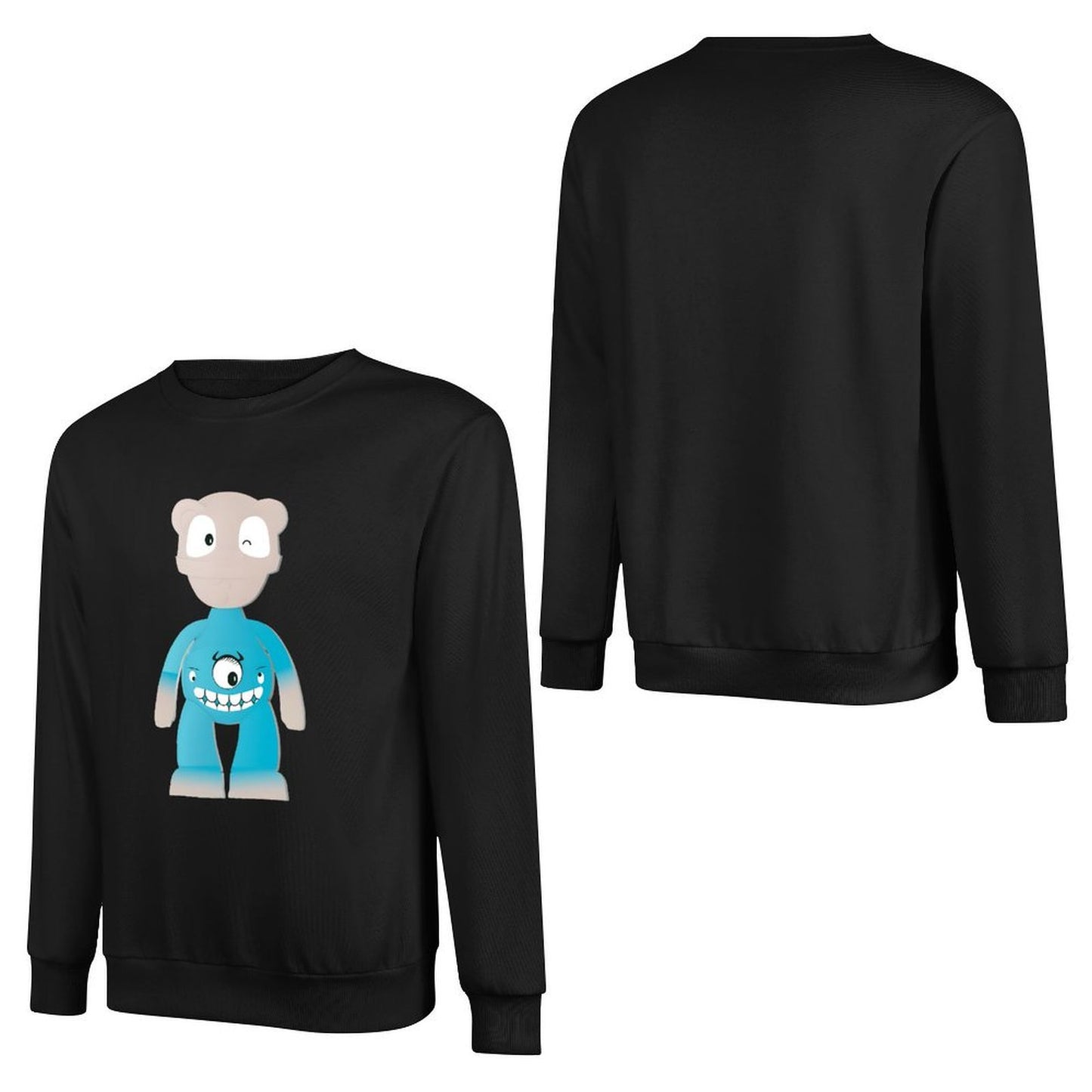 IPIB 250g Crew Neck Long Sleeve Sweatshirt Front GraphicCrew Neck Long Sleeve Sweatshirt6000142-2