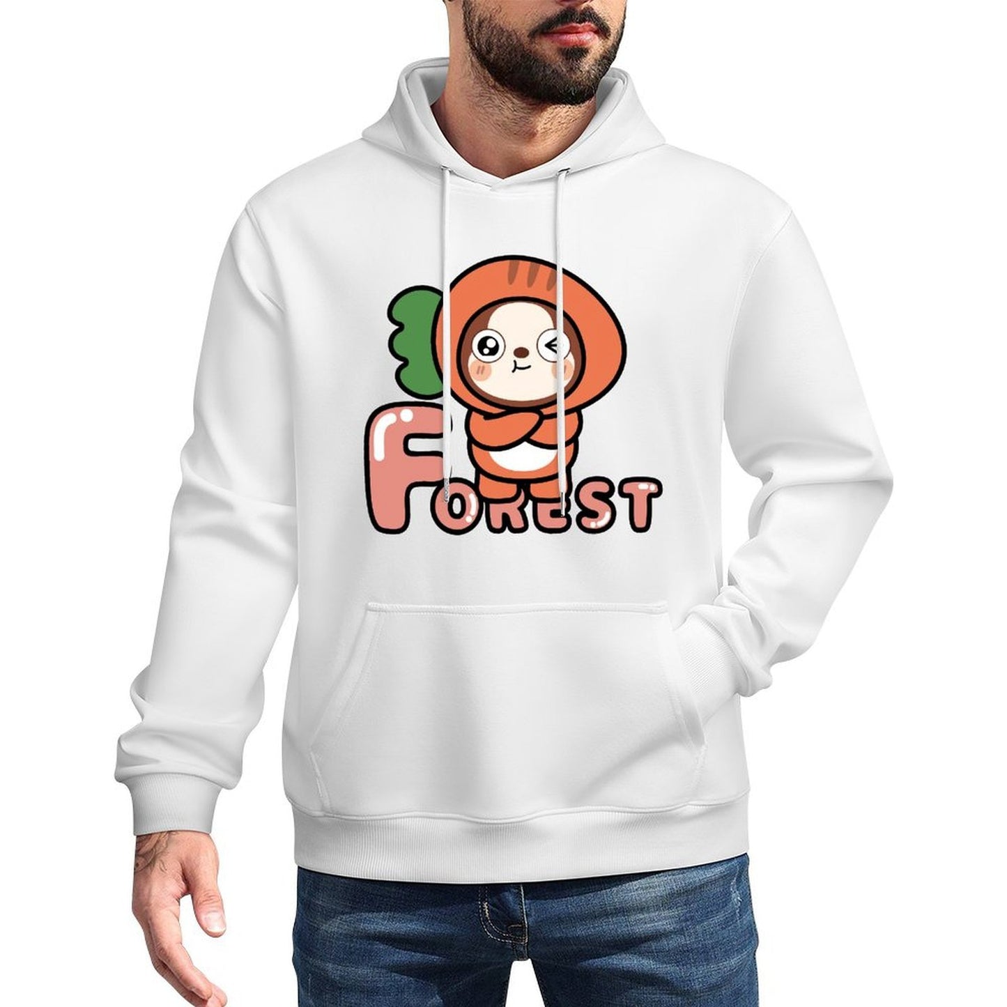 TrueFit Fitted Front Graphic Hoodies