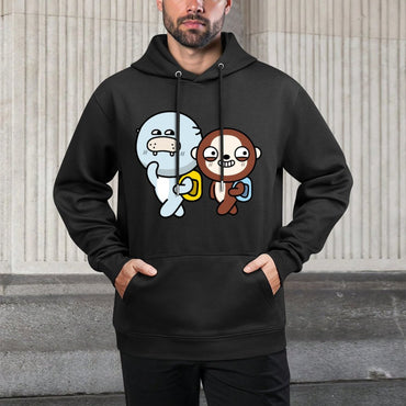 IPBR 250g Hooded Pocket Sweatshirt Front GraphicMen's Hooded  Sweatshirt4001264