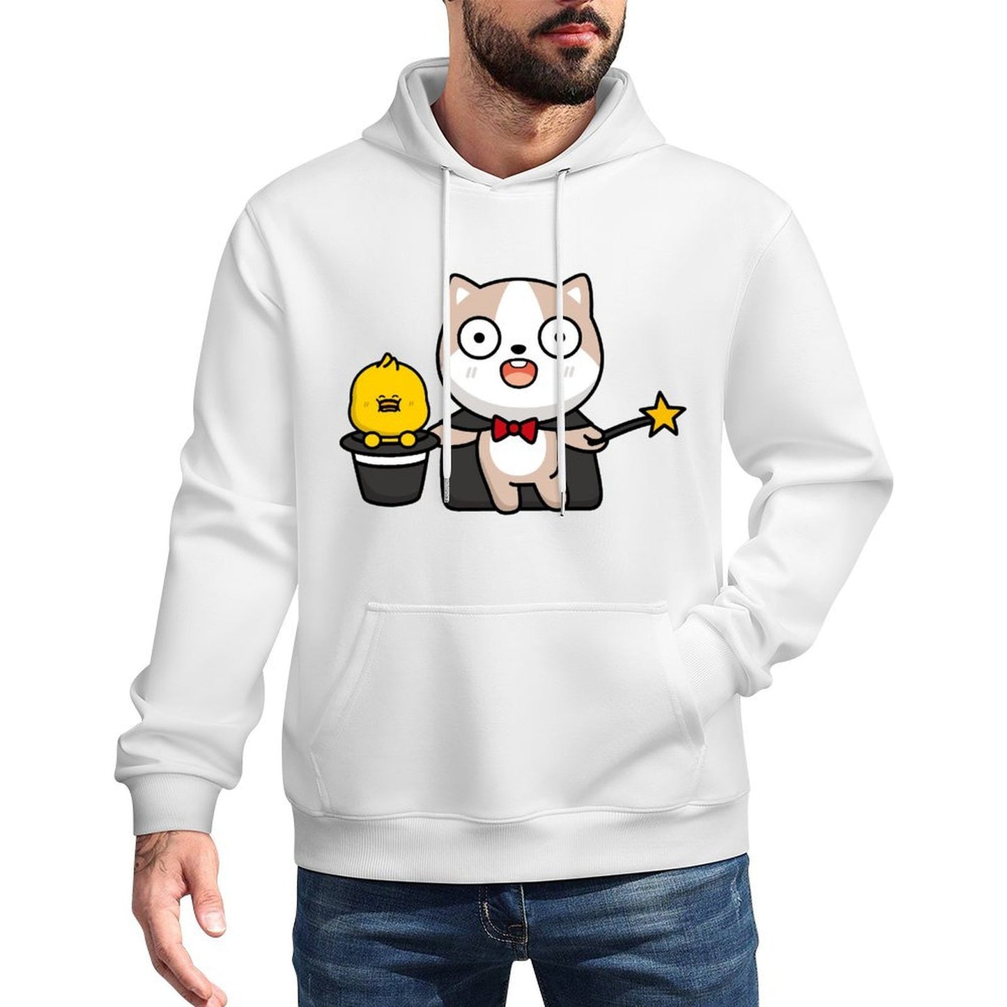 IPBR 250g Hooded Pocket Sweatshirt Front GraphicMen's Hooded  Sweatshirt4000102