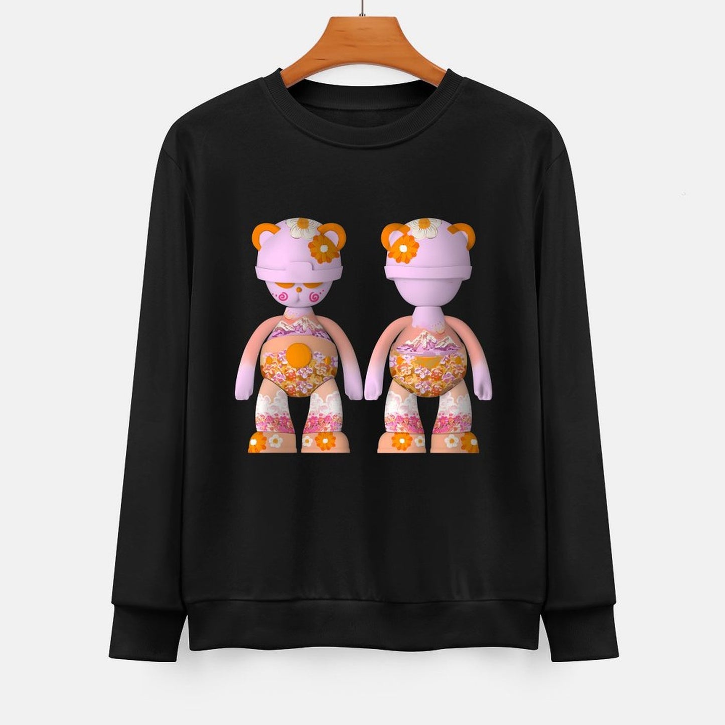 IPIB 250g Crew Neck Long Sleeve Sweatshirt Front GraphicCrew Neck Long Sleeve Sweatshirt6000080-6
