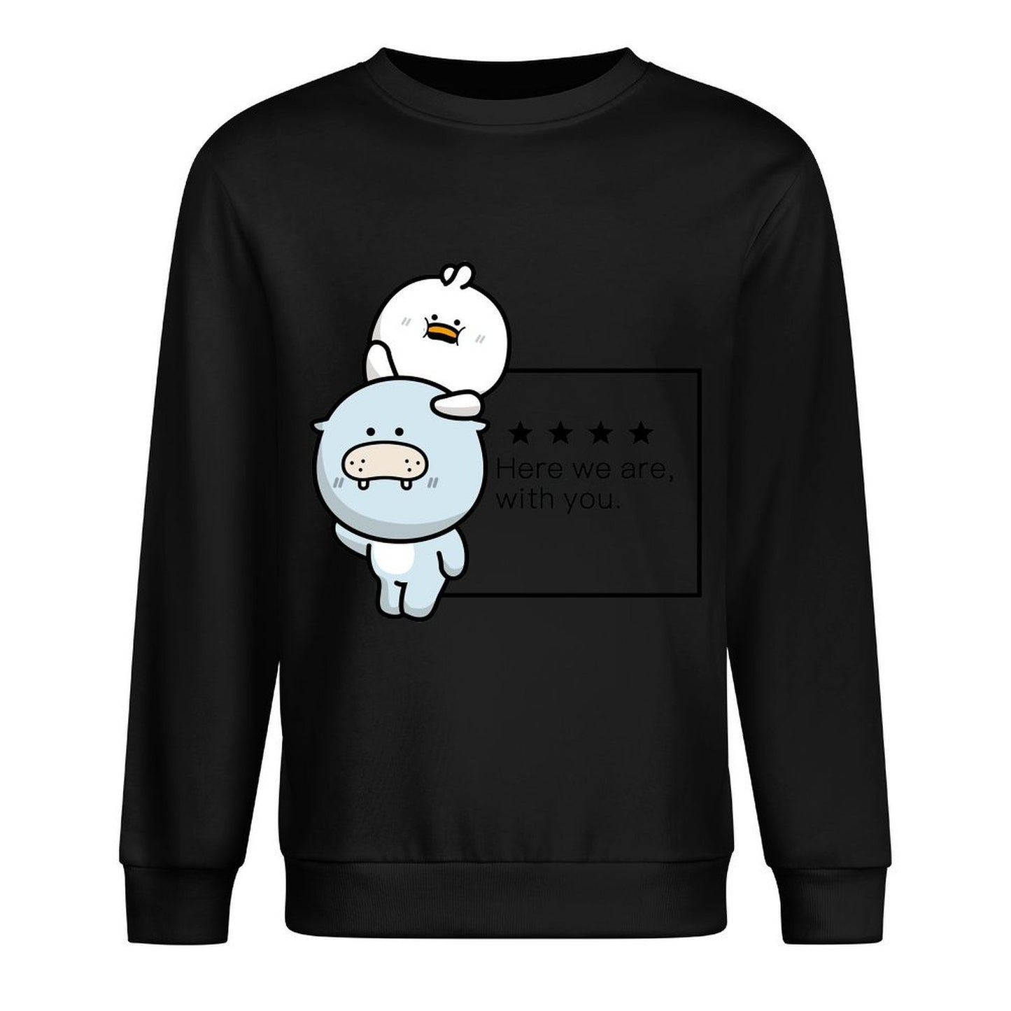 IPBR 250g Crew Neck Long Sleeve Sweatshirt Front GraphicCrew Neck Long Sleeve Sweatshirt4003850