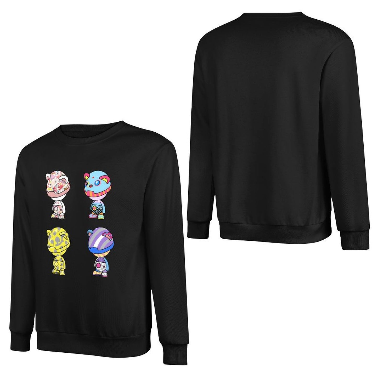 IPIB 250g Crew Neck Long Sleeve Sweatshirt Front GraphicCrew Neck Long Sleeve Sweatshirt6000073-7