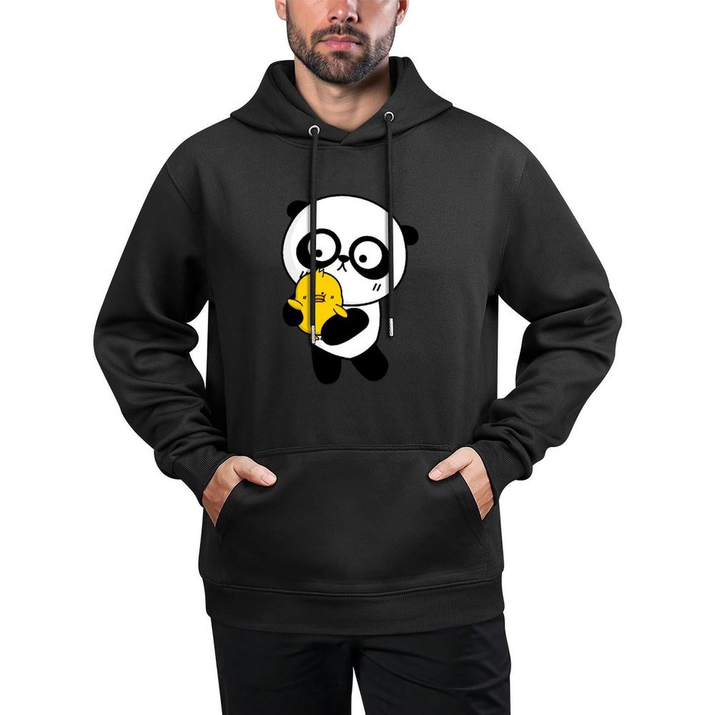 TimelessComfort Regular Front Graphic Hoodies