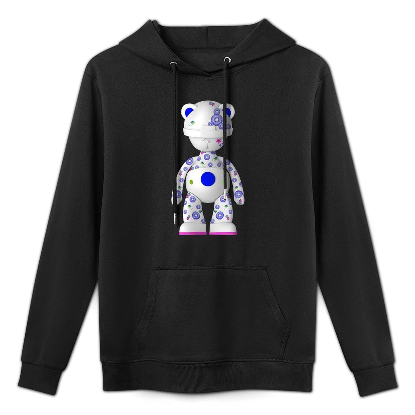 IPIB 250g Hooded Pocket Sweatshirt Front GraphicMen's Hooded  Sweatshirt6000105-4