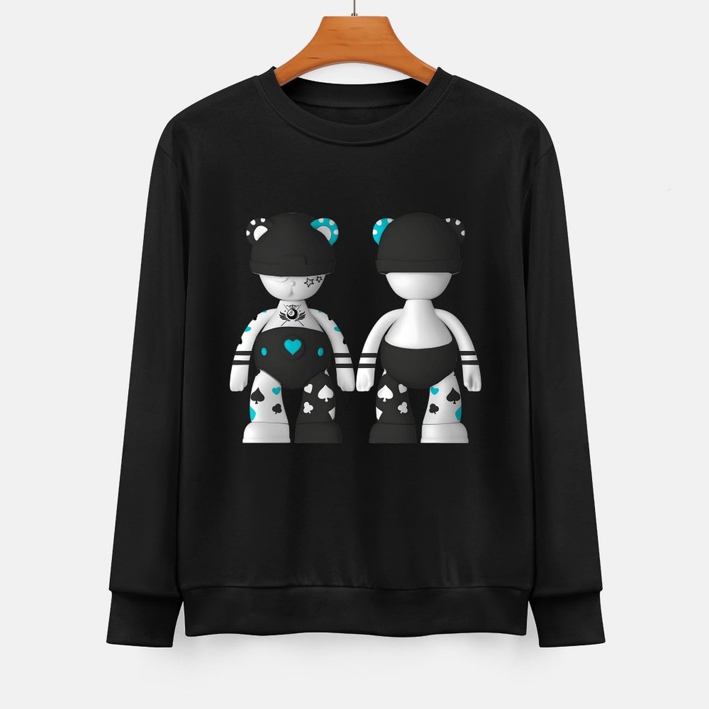 IPIB 250g Crew Neck Long Sleeve Sweatshirt Front GraphicCrew Neck Long Sleeve Sweatshirt6000094-5