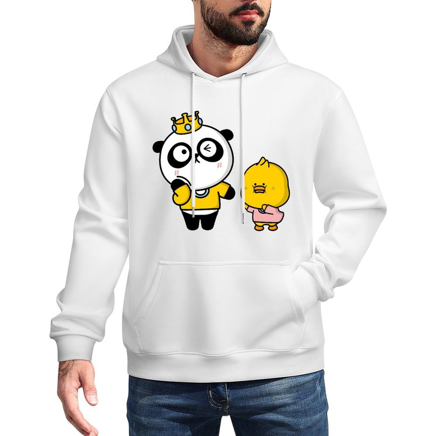 IPBR 250g Hooded Pocket Sweatshirt Front GraphicMen's Hooded  Sweatshirt4001354