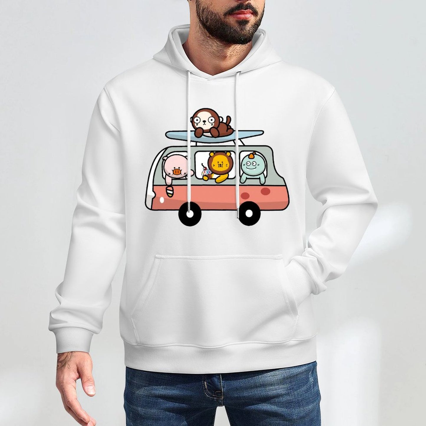 Front Graphic HoodiesBasic Print-Ready