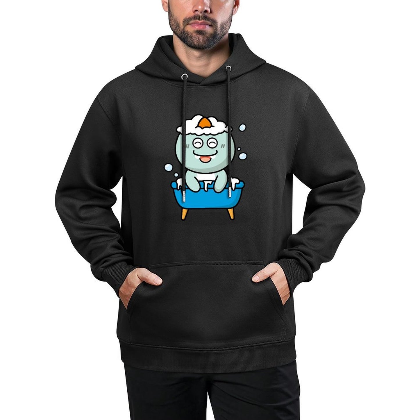 IPBR 250g Hooded Pocket Sweatshirt Front GraphicMen's Hooded  Sweatshirt4000333