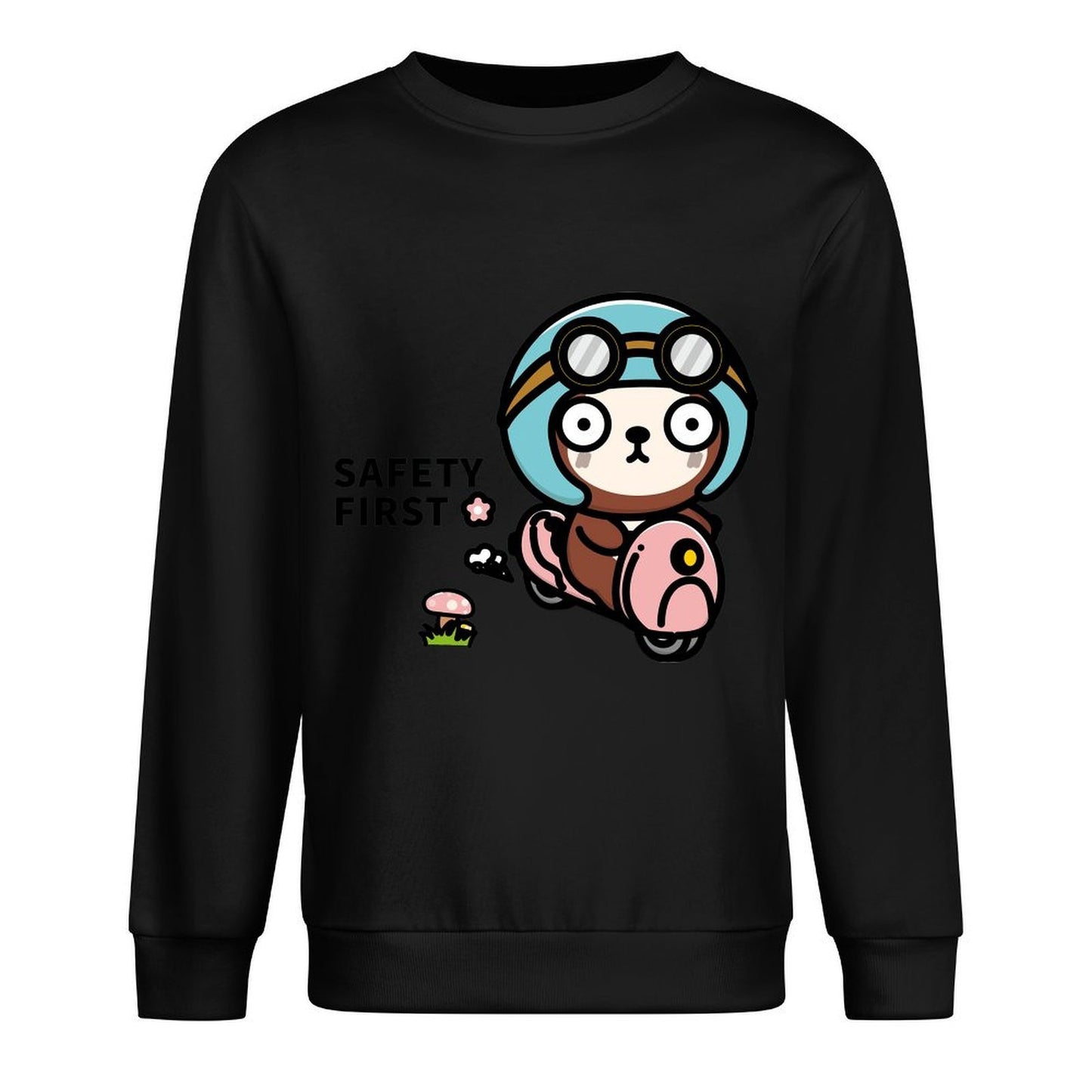 IPBR 250g Crew Neck Long Sleeve Sweatshirt Front GraphicCrew Neck Long Sleeve Sweatshirt4001235