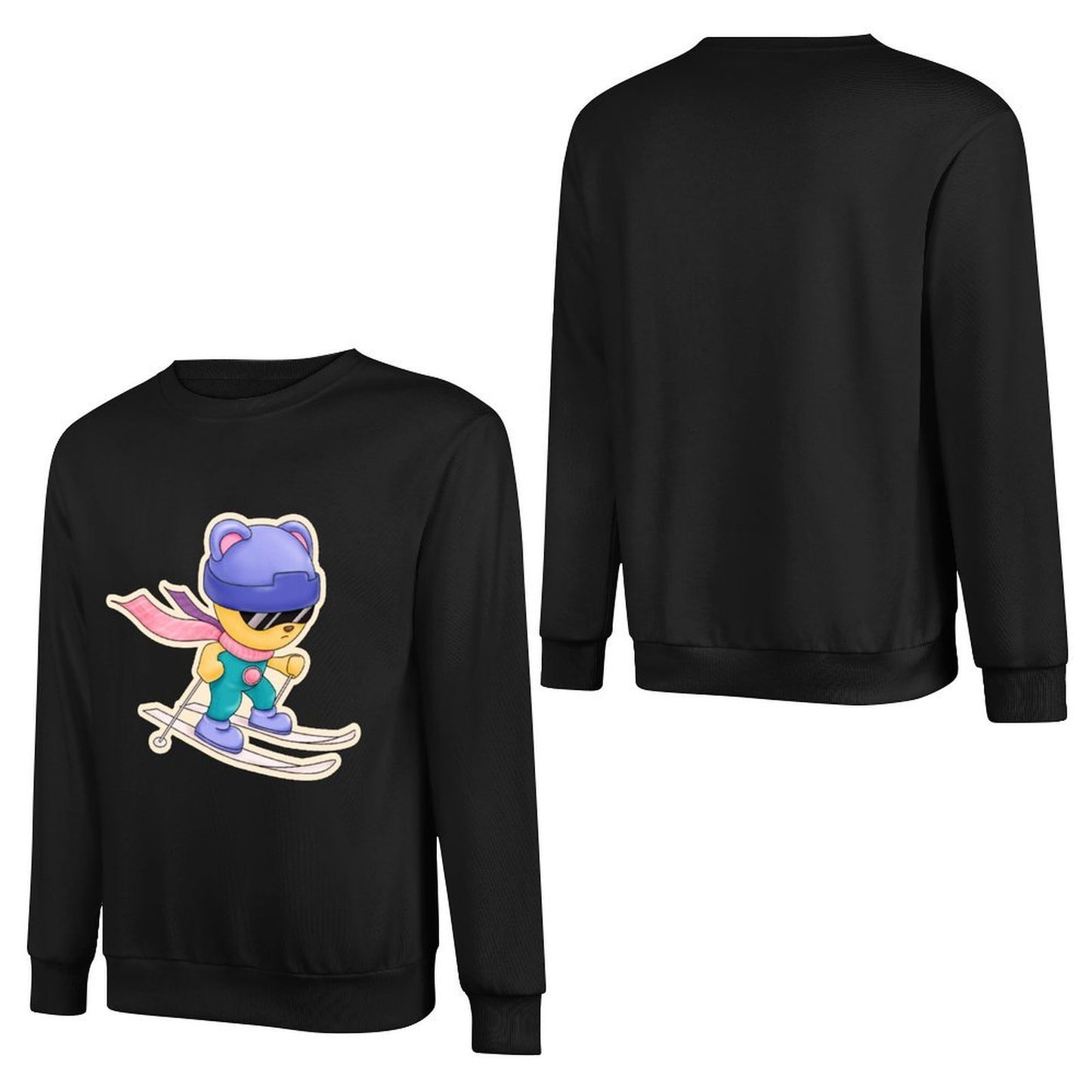 IPIB 250g Crew Neck Long Sleeve Sweatshirt Front GraphicCrew Neck Long Sleeve Sweatshirt6000049-5