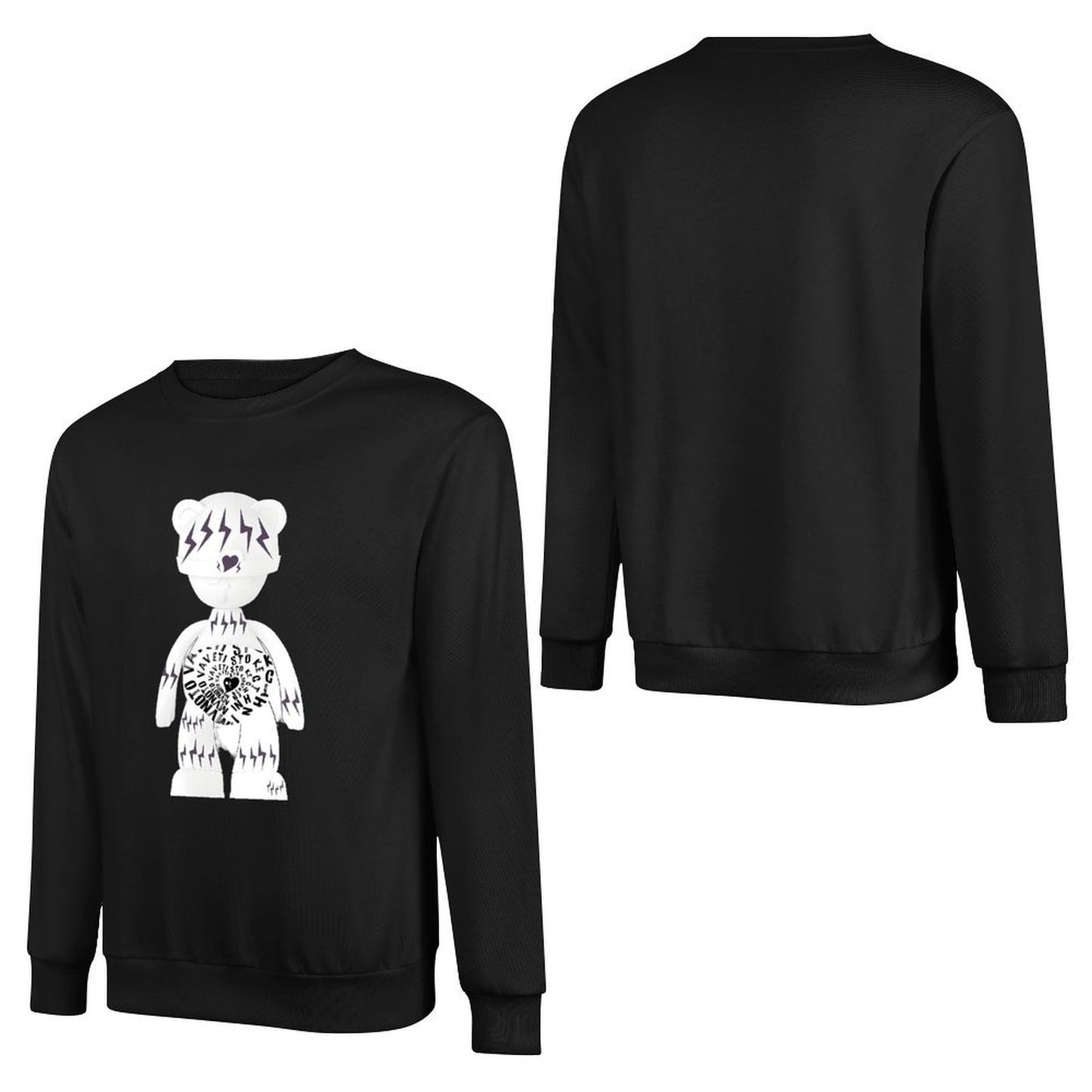 IPIB 250g Crew Neck Long Sleeve Sweatshirt Front GraphicCrew Neck Long Sleeve Sweatshirt6000137-3