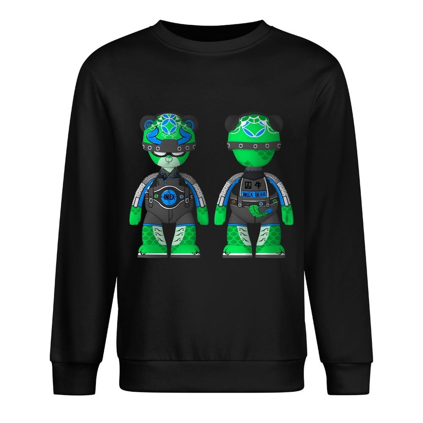 IPIB 250g Crew Neck Long Sleeve Sweatshirt Front GraphicCrew Neck Long Sleeve Sweatshirt6000095-7