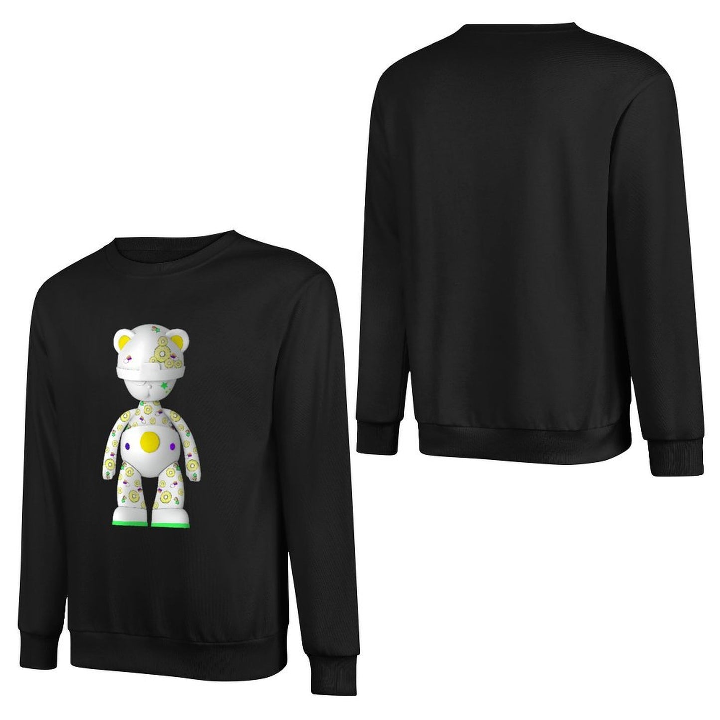 IPIB 250g Crew Neck Long Sleeve Sweatshirt Front GraphicCrew Neck Long Sleeve Sweatshirt6000105-6
