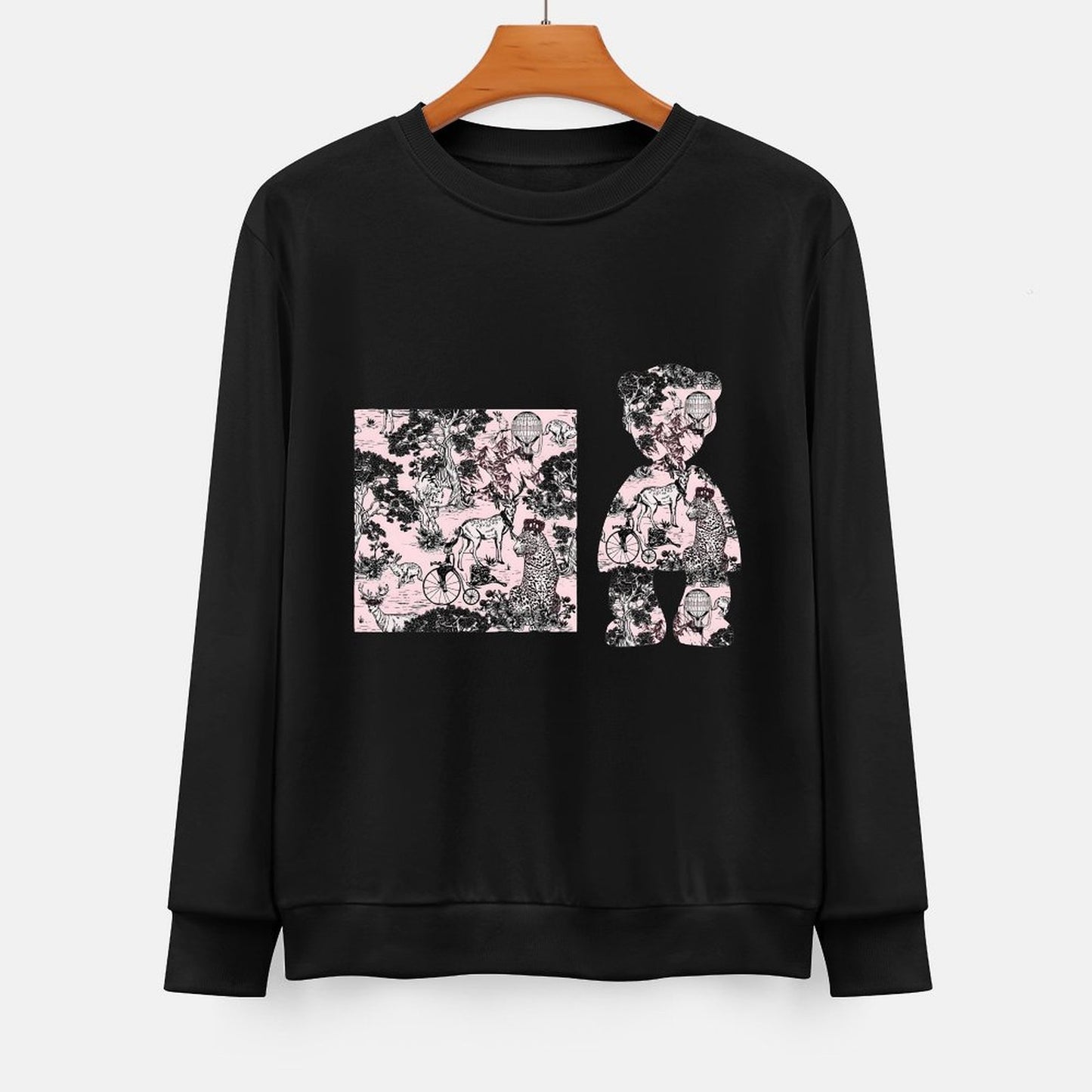 IPIB 250g Crew Neck Long Sleeve Sweatshirt Front GraphicCrew Neck Long Sleeve Sweatshirt6000100-2