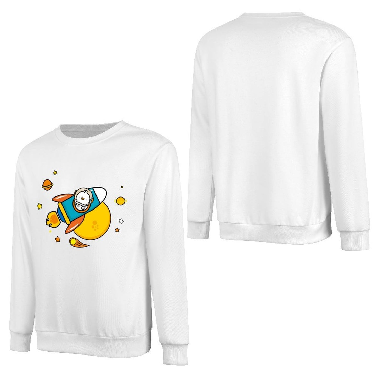 Front Patterned Long Sleeve TopFundraising StreetStyle