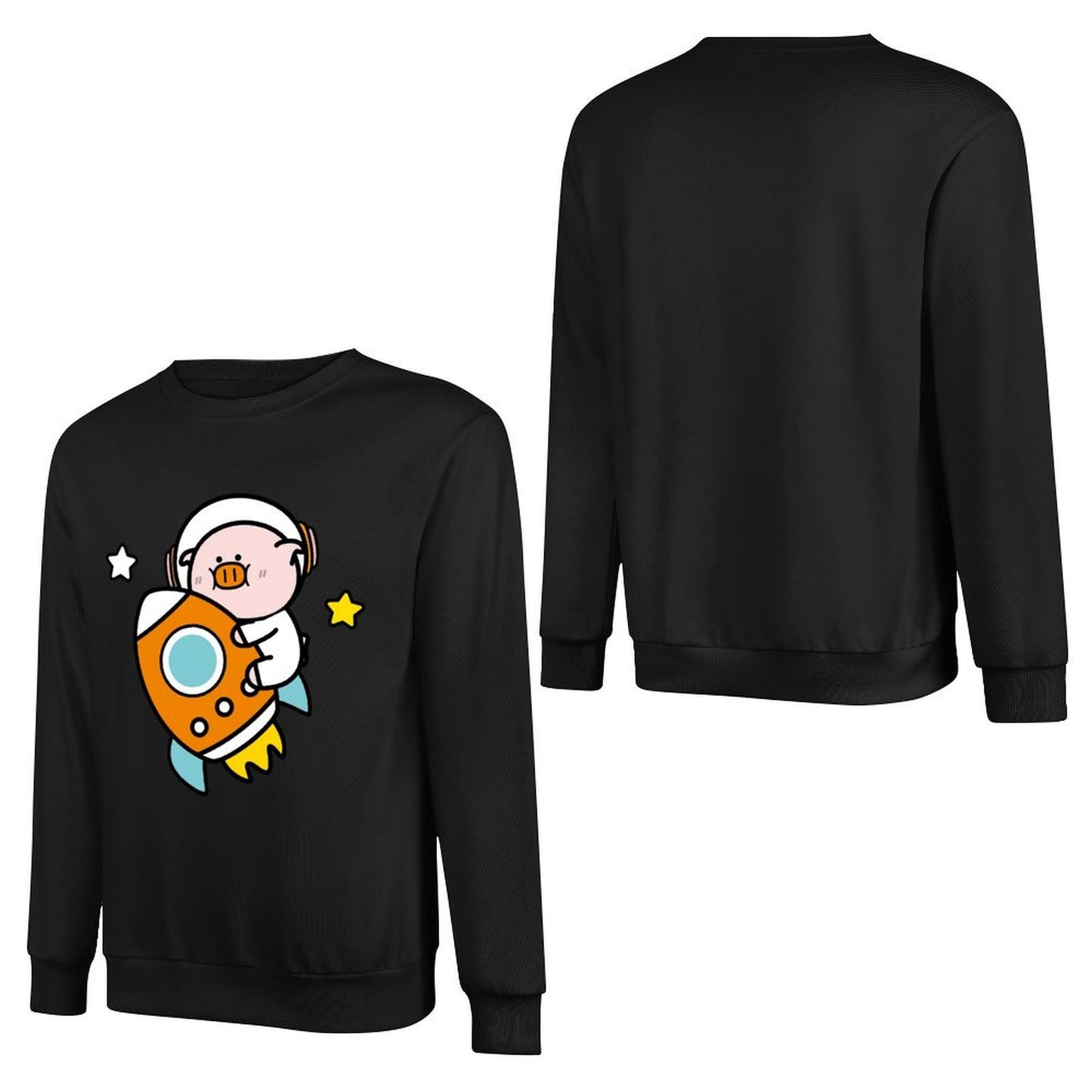 Front Patterned Long Sleeve TopSimple SimpleFit